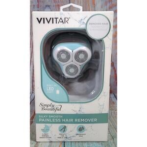 Vivitar Silky Smooth Painless Hair Remover with Built-in LED Light